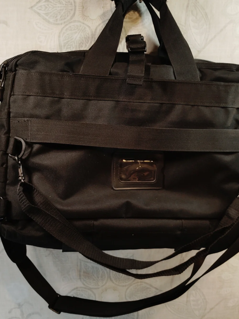Stay Organized Durable Black Tactical Messenger/Laptop /Briefcase Bag